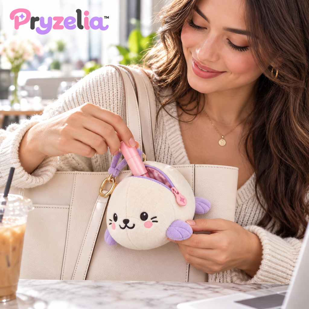 Pryzelia™ Mallow Seal Lip Plush