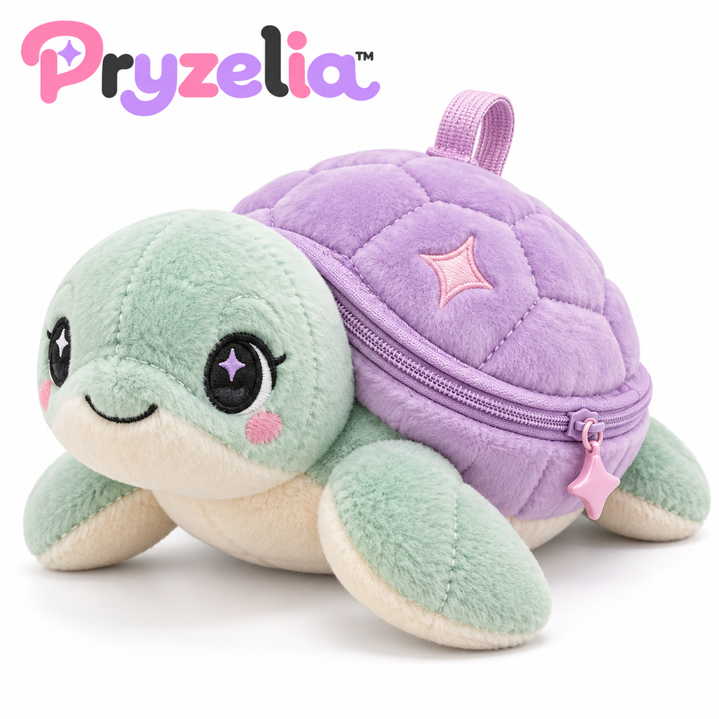 Pryzelia™ Starshell Turtle Tote Plush