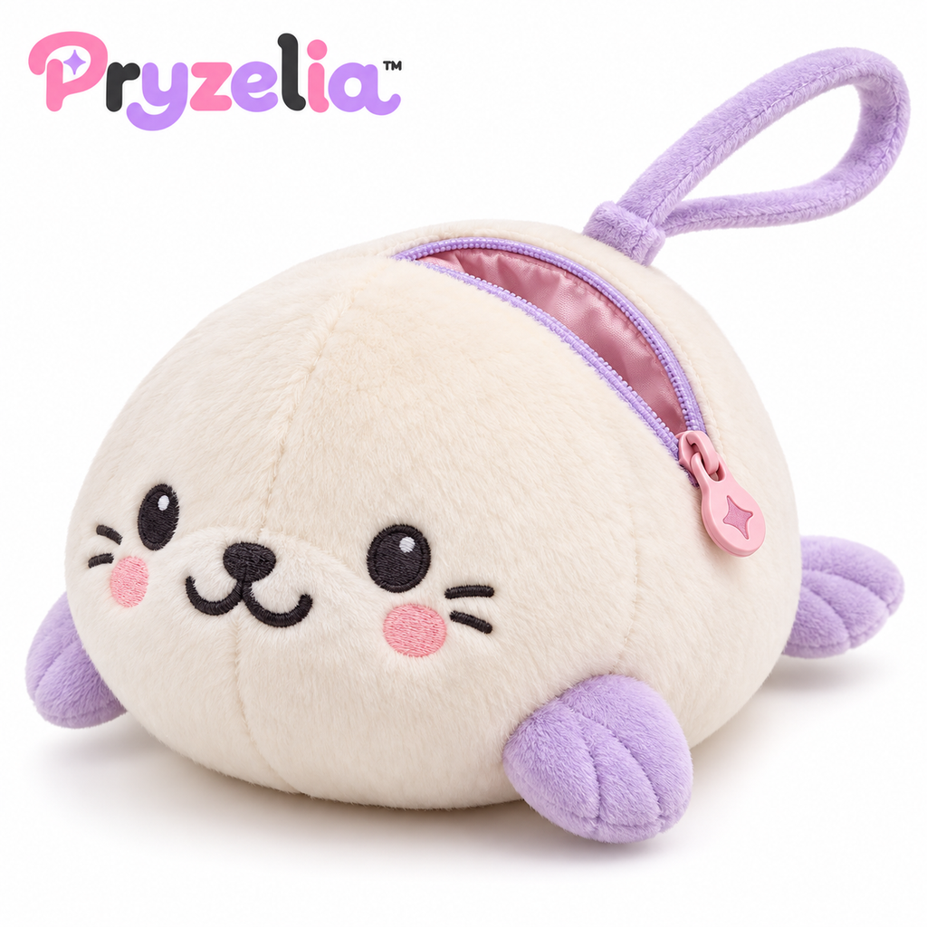 Pryzelia™ Mallow Seal Lip Plush