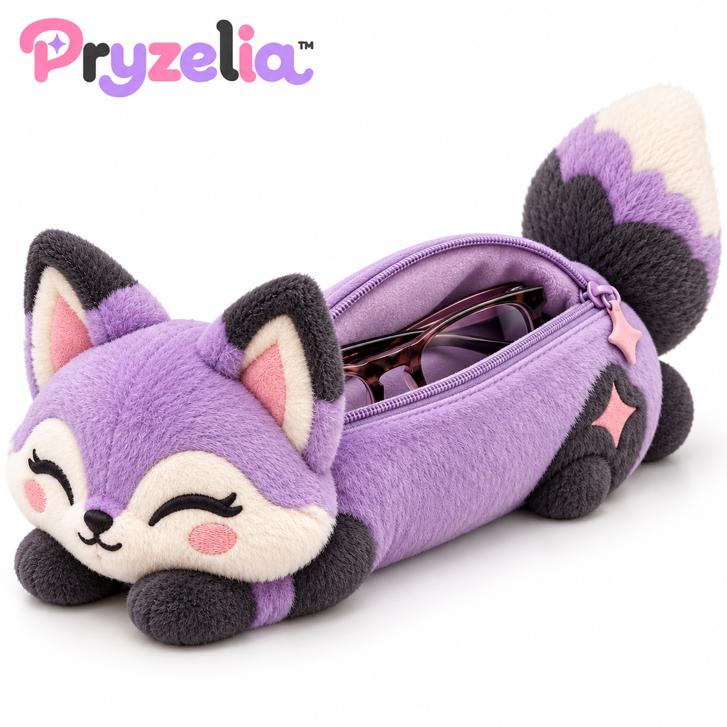 Pryzelia™ Duskfox Glasses Plush