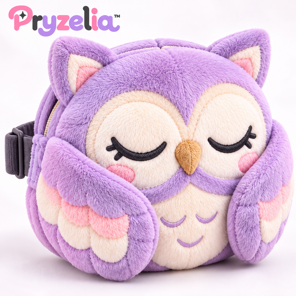 Pryzelia™ Foldwing Owl Sleep Mask Plush