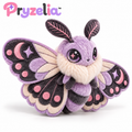 Pryzelia™ Velvet Moth Brooch Plush