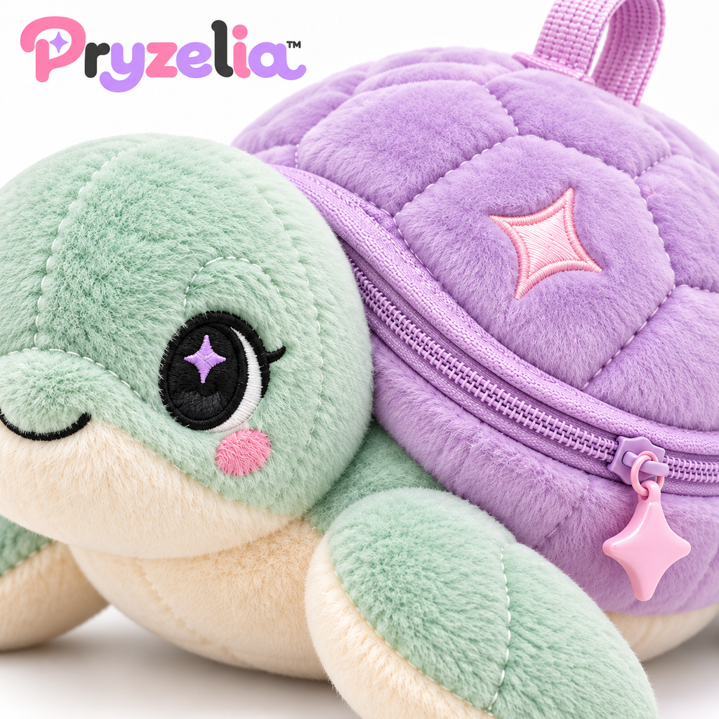 Pryzelia™ Starshell Turtle Tote Plush