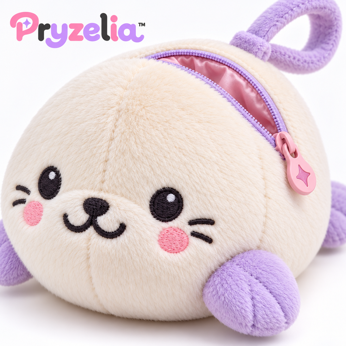 Pryzelia™ Mallow Seal Lip Plush