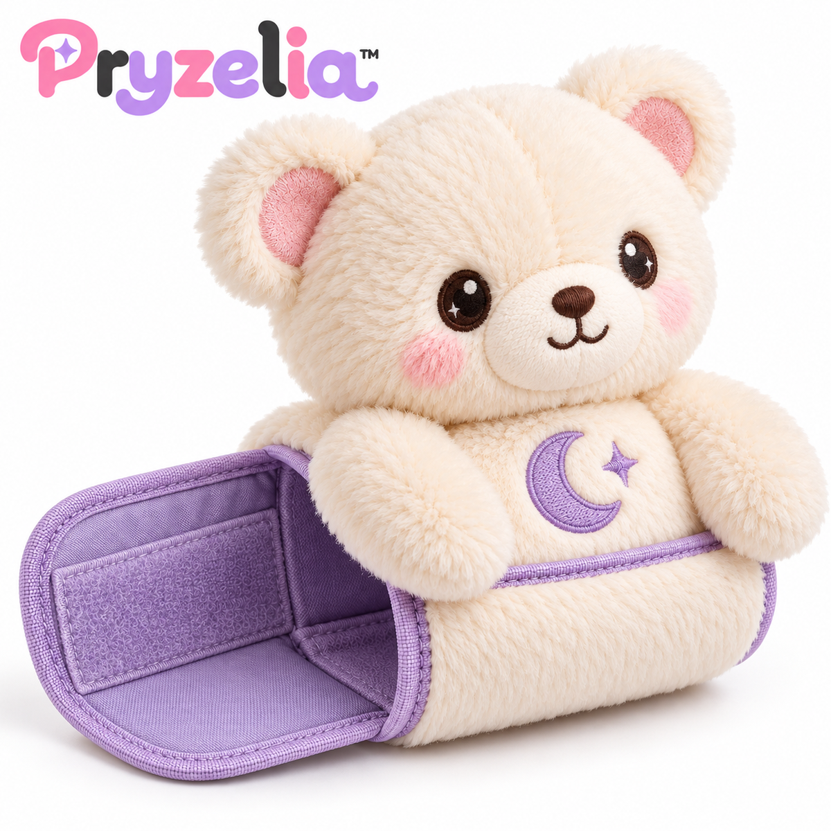 Pryzelia™ Halo Bear Strap Plush
