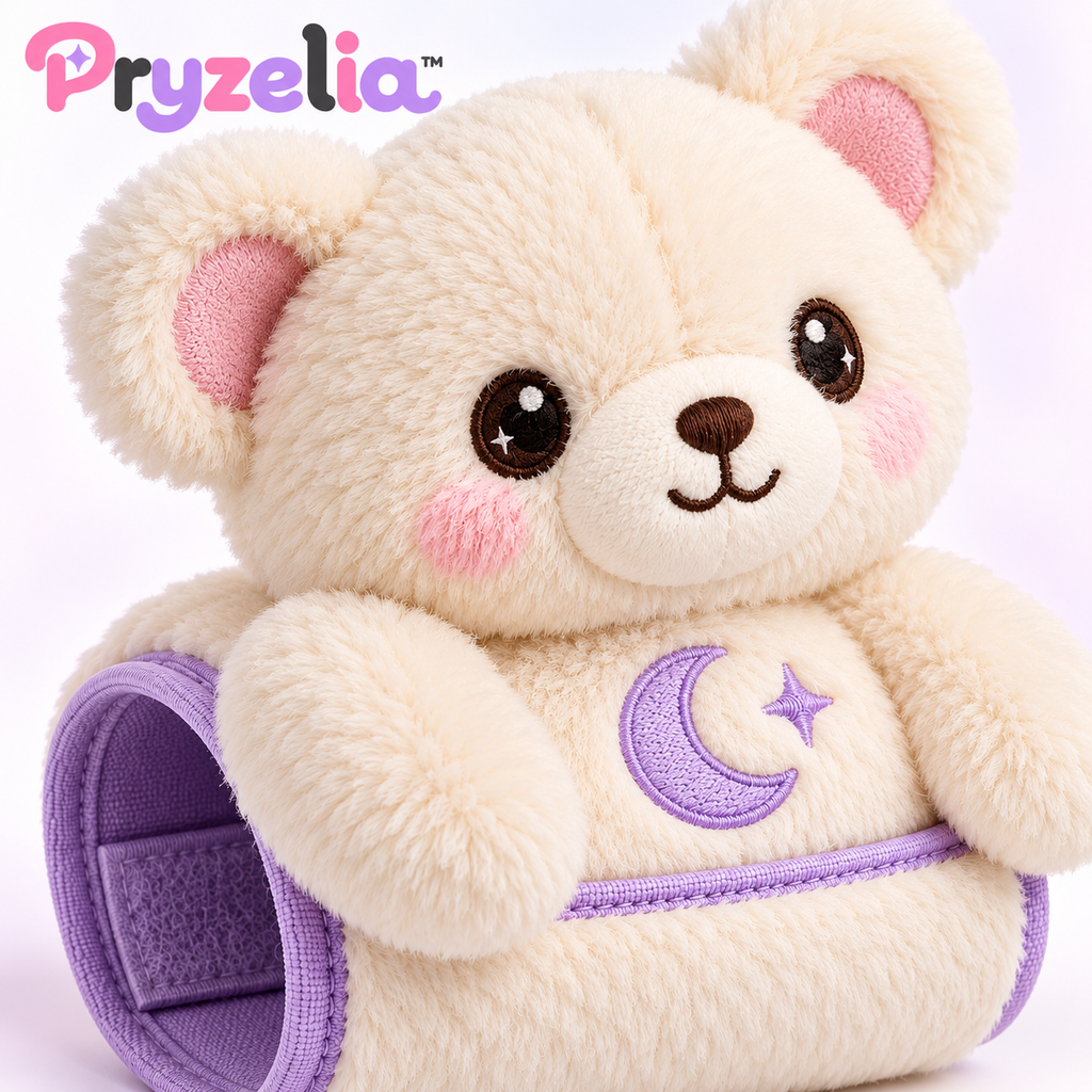 Pryzelia™ Halo Bear Strap Plush